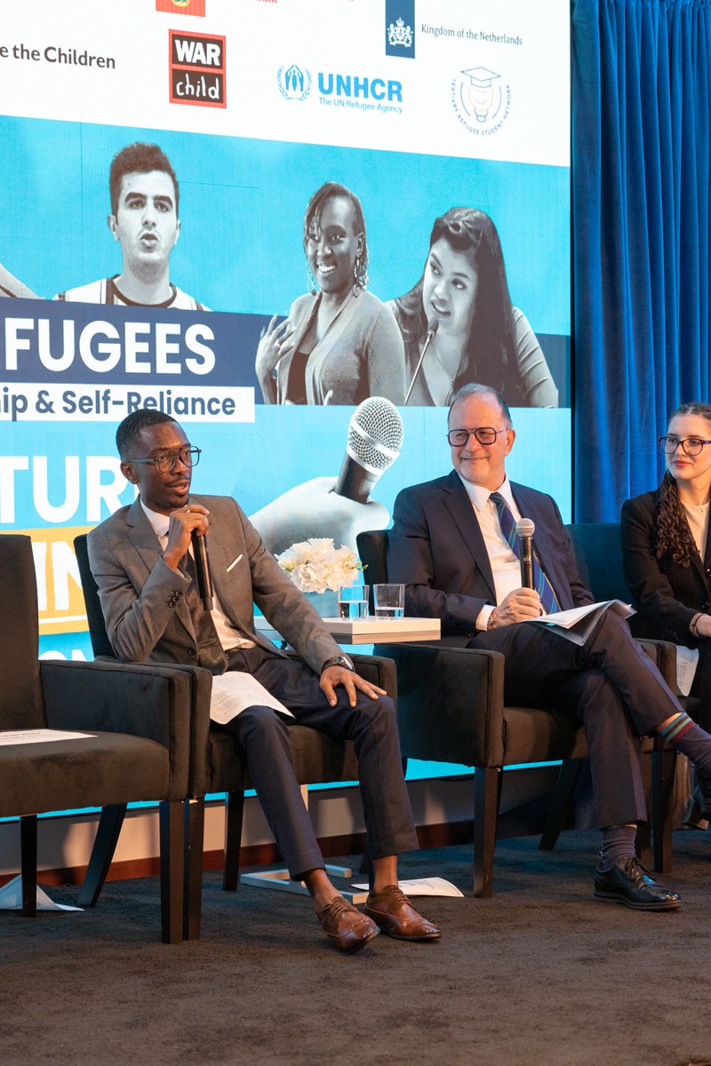 BarthMwanza's tweet photo. Many thanks to @GRYN_NETWORK for making us part of the high level dialogue and reception on the participation, leadership and self-reliance of young refugees during the #SummitoftheFuture2024
Let's embrace our collective vision and commit to taking actionable steps forward. https://t.co/lN9YUQbF4r