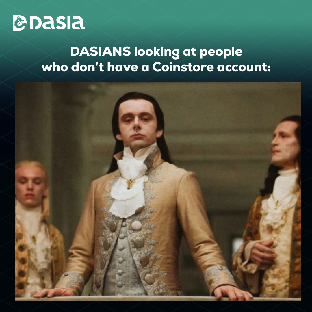 Don’t even talk to me until you’ve completed your KYC. 😤

Official accounts:
linktr.ee/dasiaofficial