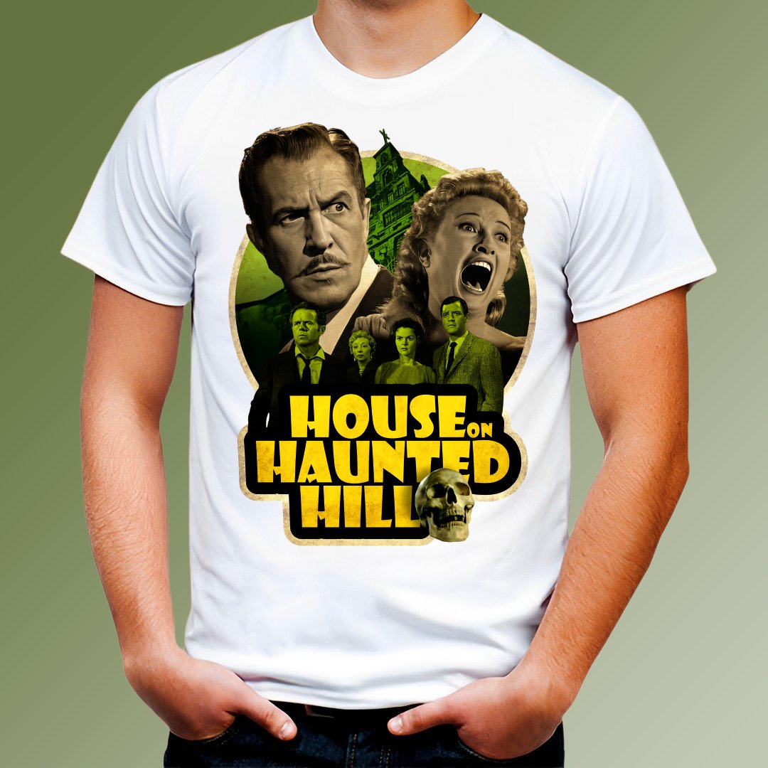 blvddesigntees's tweet photo. Vincent Price in "House on Haunted Hill" (1959)
#horrormovie https://t.co/chG7uM4NS0