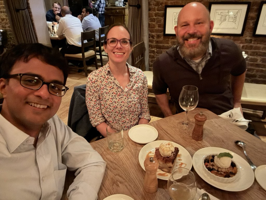 Aditya Sood (@adusood) on Twitter photo Pleasure hosting Prof. Brad Siwick <a href="/mcgillu/">McGill University</a> for the <a href="/PrincetonMSE/">Princeton Materials Institute</a> seminar today! He gave a beautiful talk on visualizing atomic motions using ultrafast electron diffraction. Here - at dinner with Prof. Alice Kunin from <a href="/PrincetonChem/">Princeton Chemistry</a>, learning from Brad about brewing 🍺 Pleasure hosting Prof. Brad Siwick <a href="/mcgillu/">McGill University</a> for the <a href="/PrincetonMSE/">Princeton Materials Institute</a> seminar today! He gave a beautiful talk on visualizing atomic motions using ultrafast electron diffraction. Here - at dinner with Prof. Alice Kunin from <a href="/PrincetonChem/">Princeton Chemistry</a>, learning from Brad about brewing 🍺