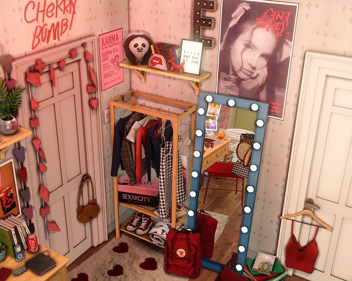 butt3rflytrait's tweet photo. elyse’s bedroom 🍒 if you want a wcif, please ask *once* on my tumblr! i am wcif friendly :) https://t.co/4dbobn54JR
