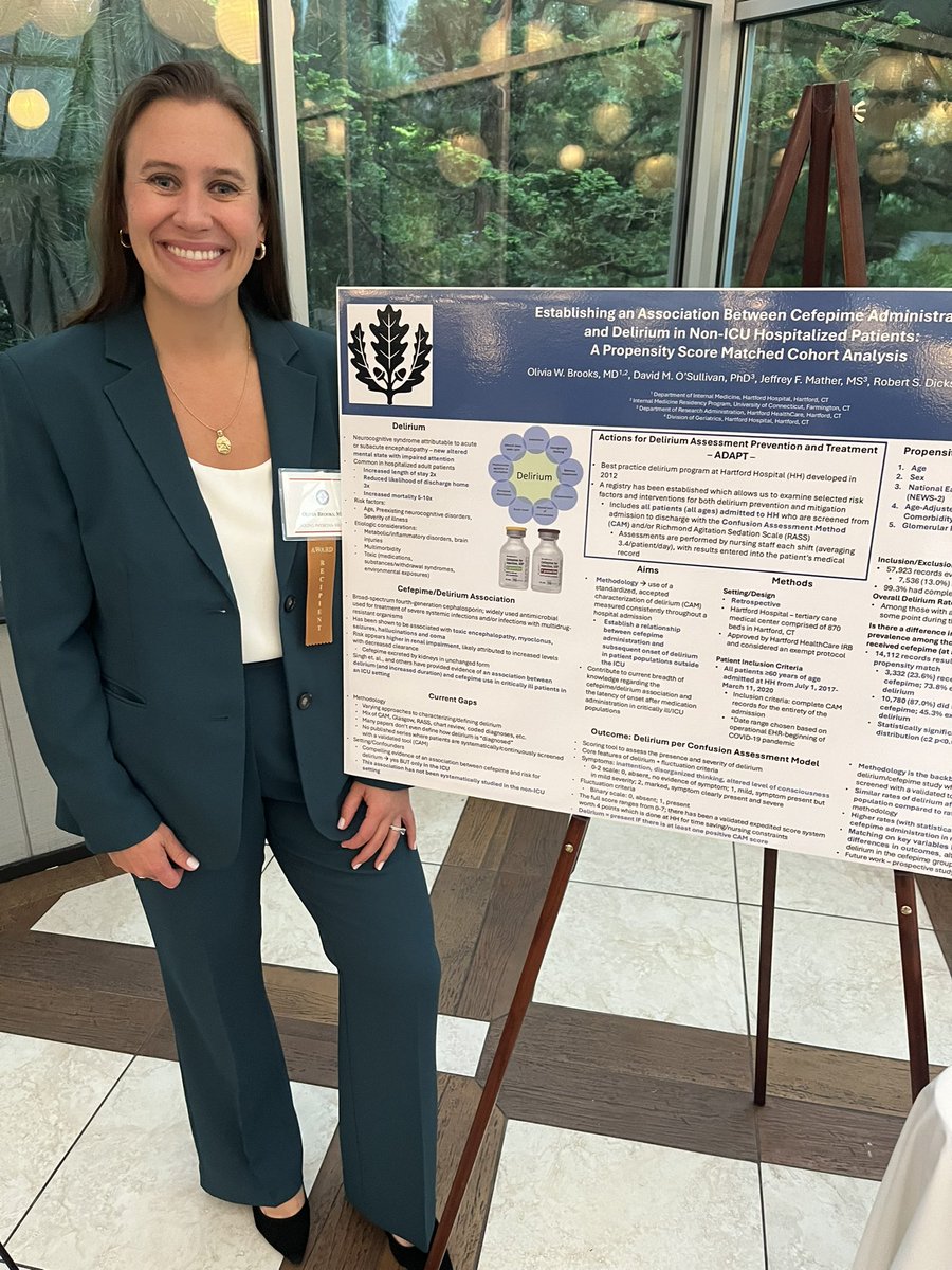 OWBrooks_MD's tweet image. Honored to have received one of the Young Physician Research Awards from the Hartford County Medical Association alongside some outstanding colleagues from Hartford Hospital/UConn!
@UConnIM @HHCardsFellows