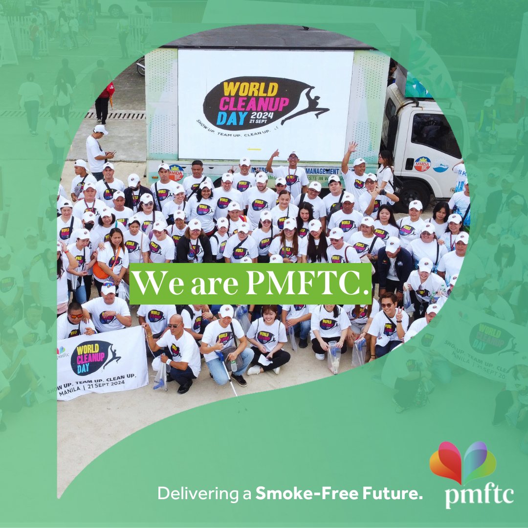 The PMI DNA knows no limits. It’s woven into everything we do, including how we care for the planet.

Last Saturday, September 21, PMFTC and Philip Morris Business Solutions proudly joined millions around the globe (cont) spr.ly/l/6011os4j7