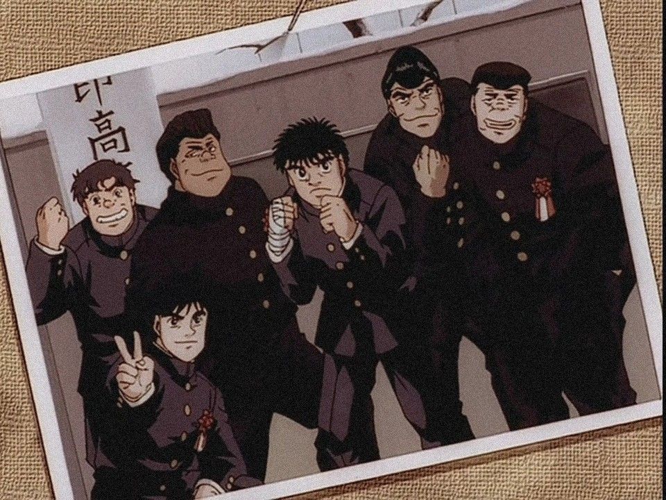 retro_anime's tweet image. Hajime no Ippo (2000)