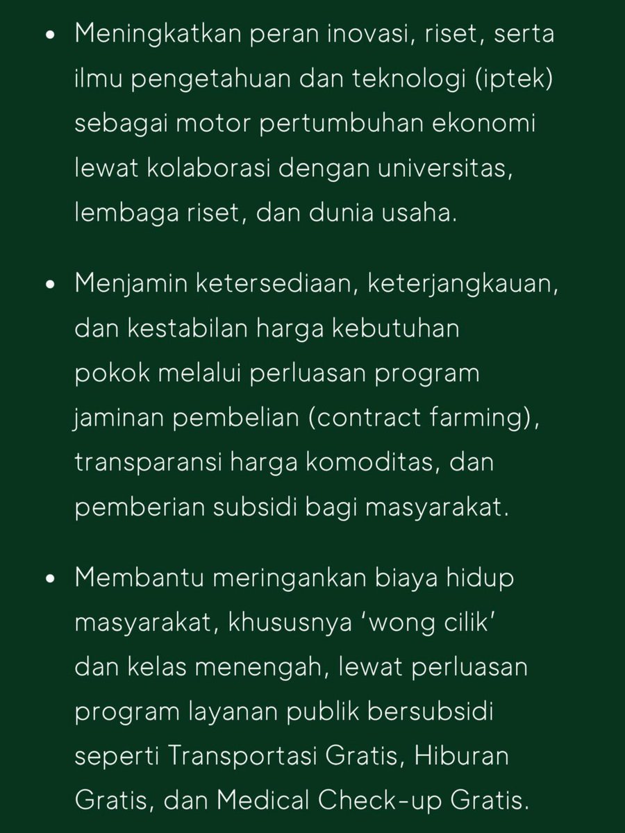 aniesbaswedan's tweet image. Visi, Misi dan Program untuk Jakarta. Sejak awal memantapkan niat maju dalam Pilgub DKI, kami langsung bergerak menyusun visi, misi dan program untuk Jakarta. Ada dua sayap tim, yang satu mengelola segala kegiatan kampanye, satu lagi menggodok kebijakan. Sayap kebijakan ini sudah…