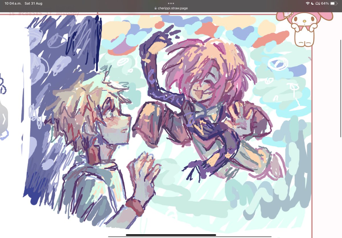 shadreamy's tweet photo. Mitsukou doodlerawings I've made for online big sib on strawpage 🤍 #tbhk https://t.co/Widzvx8rT7