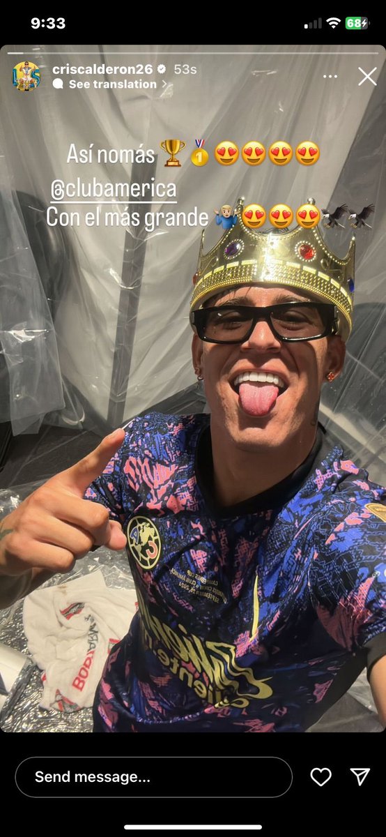 ElRincondelAme's tweet photo. Cada que puede se lo restriega a las mediocres chivas jajaja

Y últimamente ha podido a cada rato 🤣😃 https://t.co/bYREbxiAx6