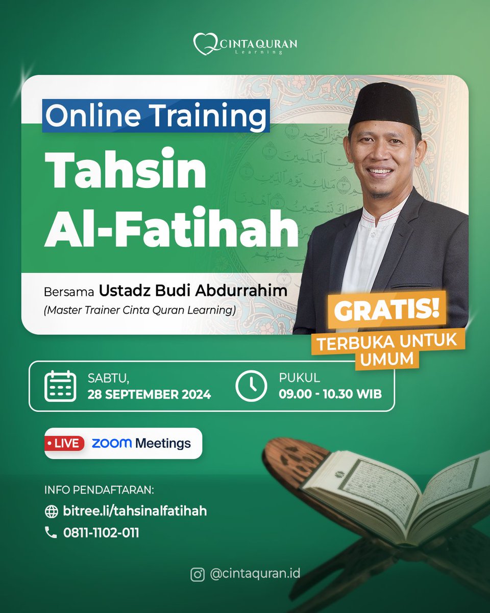 #CintaQuranOfficial tweet media