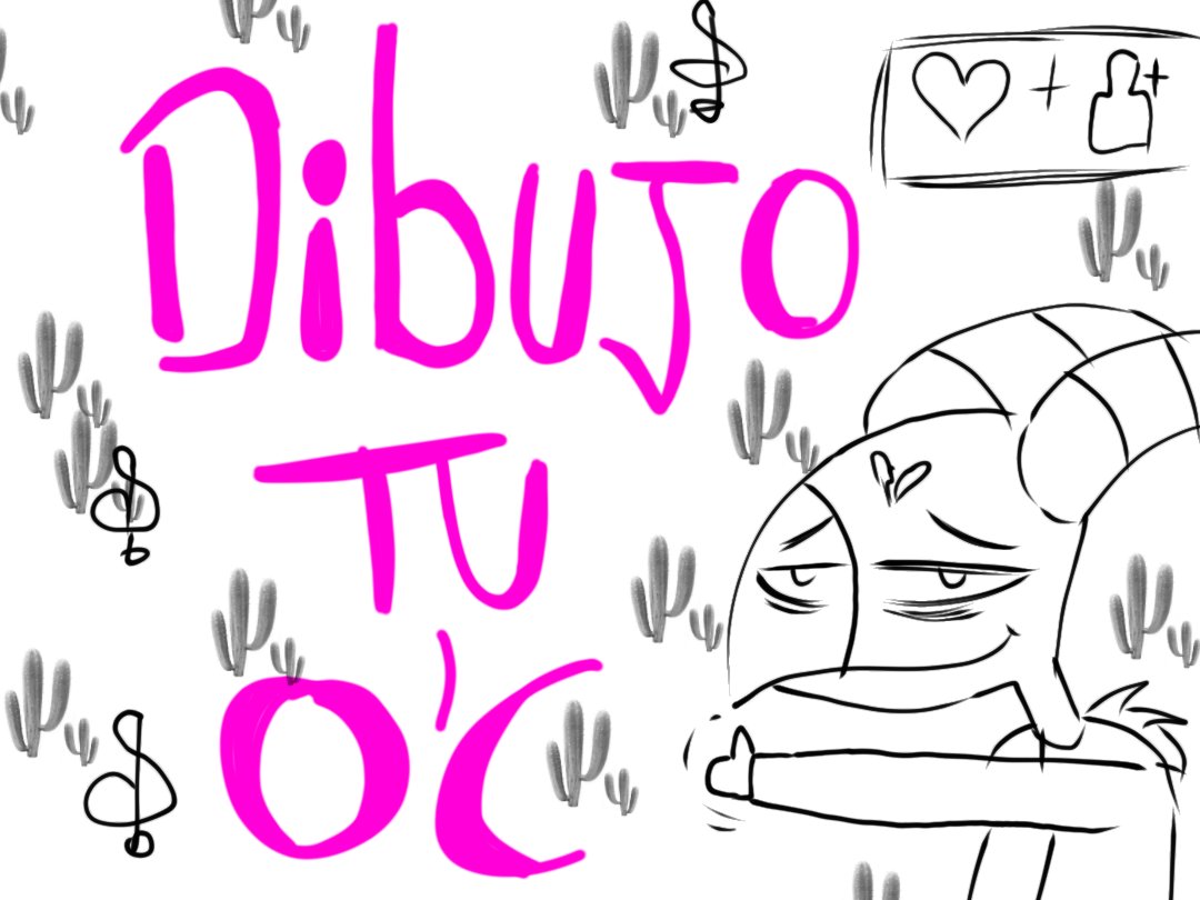 Karen_Tamayooo's tweet photo. Esto va a morir ignorado pero también quieroooo.
Dibujos de oc calentitos lleven sus oc gratis a mi estilo 
Pero solo a blanco y negro https://t.co/urboSFd1t5