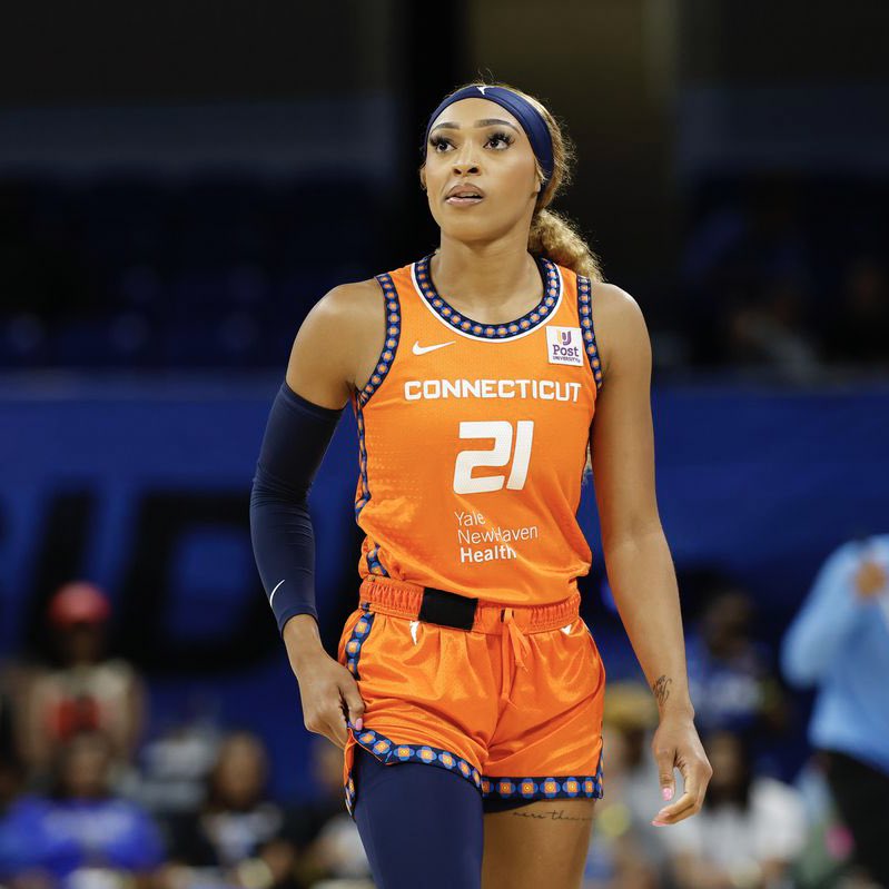 WomensHoops_USA's tweet photo. Angel Reese confirms that Dijonai Carrington will be on the Angel Reese Show 🔥☕️👀 https://t.co/x8OxZ7FMQZ
