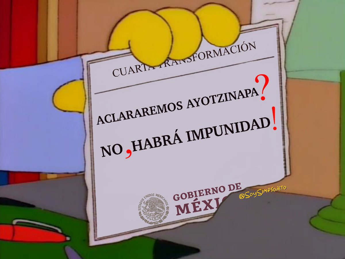 ¡Vaya, creo que lo imprimieron mal! ❌✍️ #Ayotzinapa