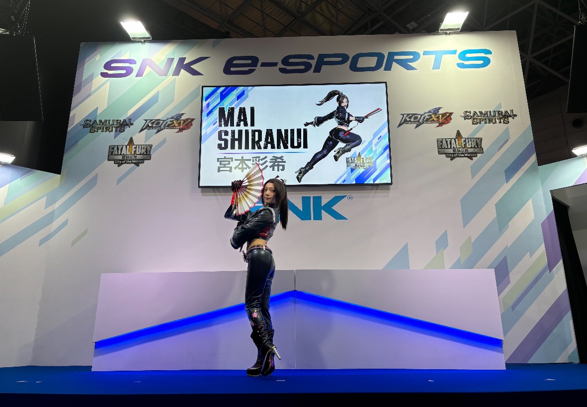 TGS2024】 『餓狼伝説CotW』コスプレイヤーさんご紹介🐺 #宮本彩希