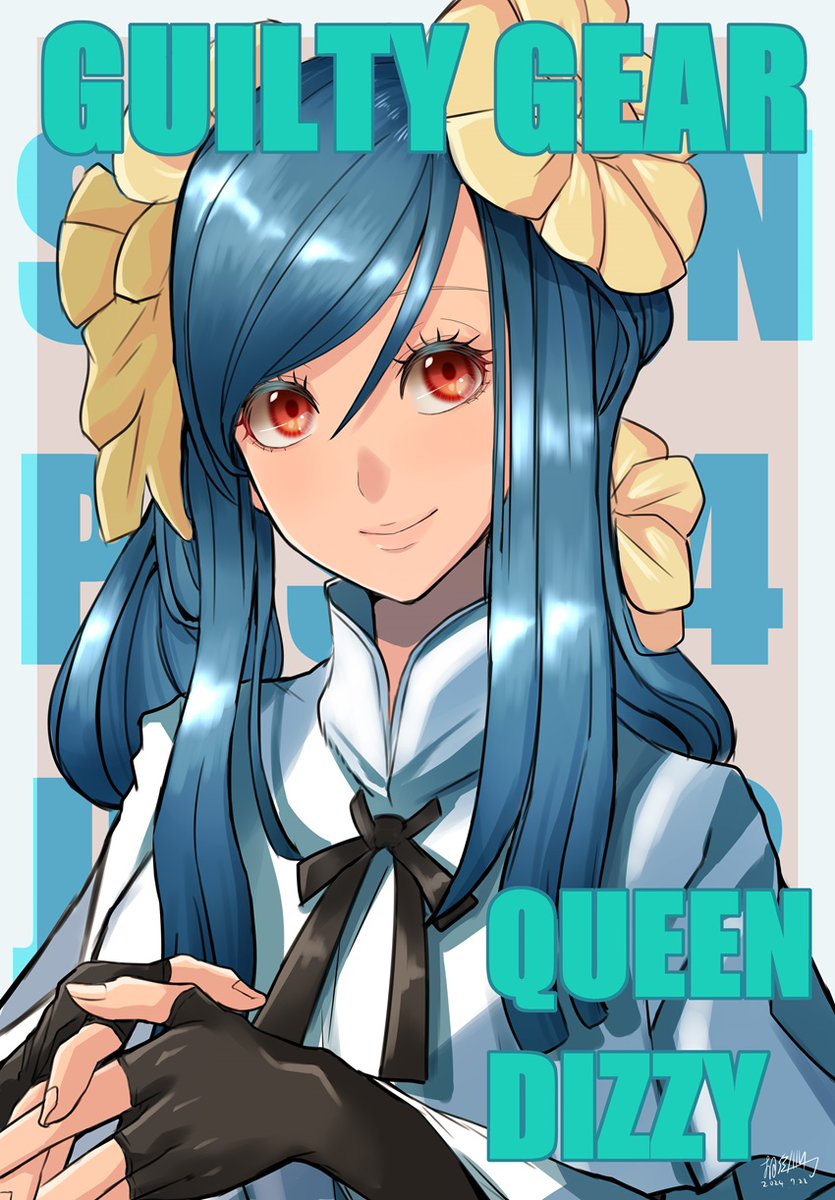 ディズィー◇ギルギア 同人 手描きイラスト◇A4◇裏面1部難有り