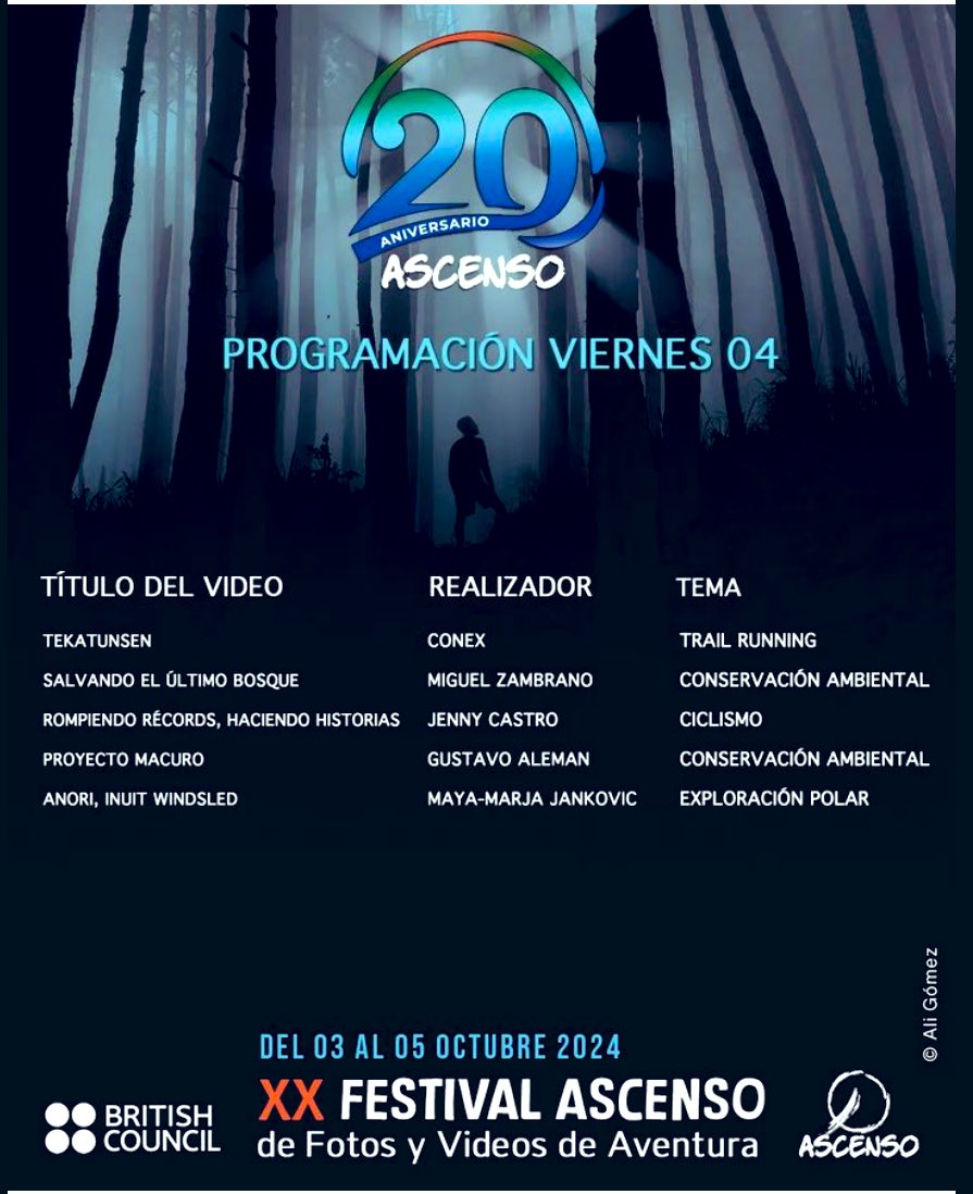 #Fotografía: El Festival Ascenso inaugura este domingo 29 a las 11 am en los espacios del C.Cultural Chacao su exposición de Fotografia previa al encuentro de proyecciones del 2 al 5 de octubre. La exhibición de los fotógrafos seleccionados estará abierta hasta el 13 de octubre.