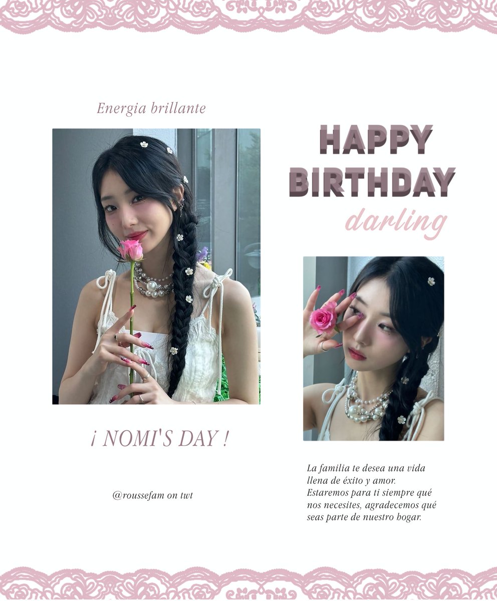 ㅤ  

             ¡𝖧𝖺𝗉𝗉𝗒 𝖡𝗂𝗋𝗍𝗁𝖽𝖺𝗒 𝗡𝗼𝗺𝗶!
ㅤㅤㅤㅤㅤㅤㅤㅤㅤㅤㅤㅤㅤㅤㅤㅤㅤㅤ
    ㅤㅤㅤㅤ