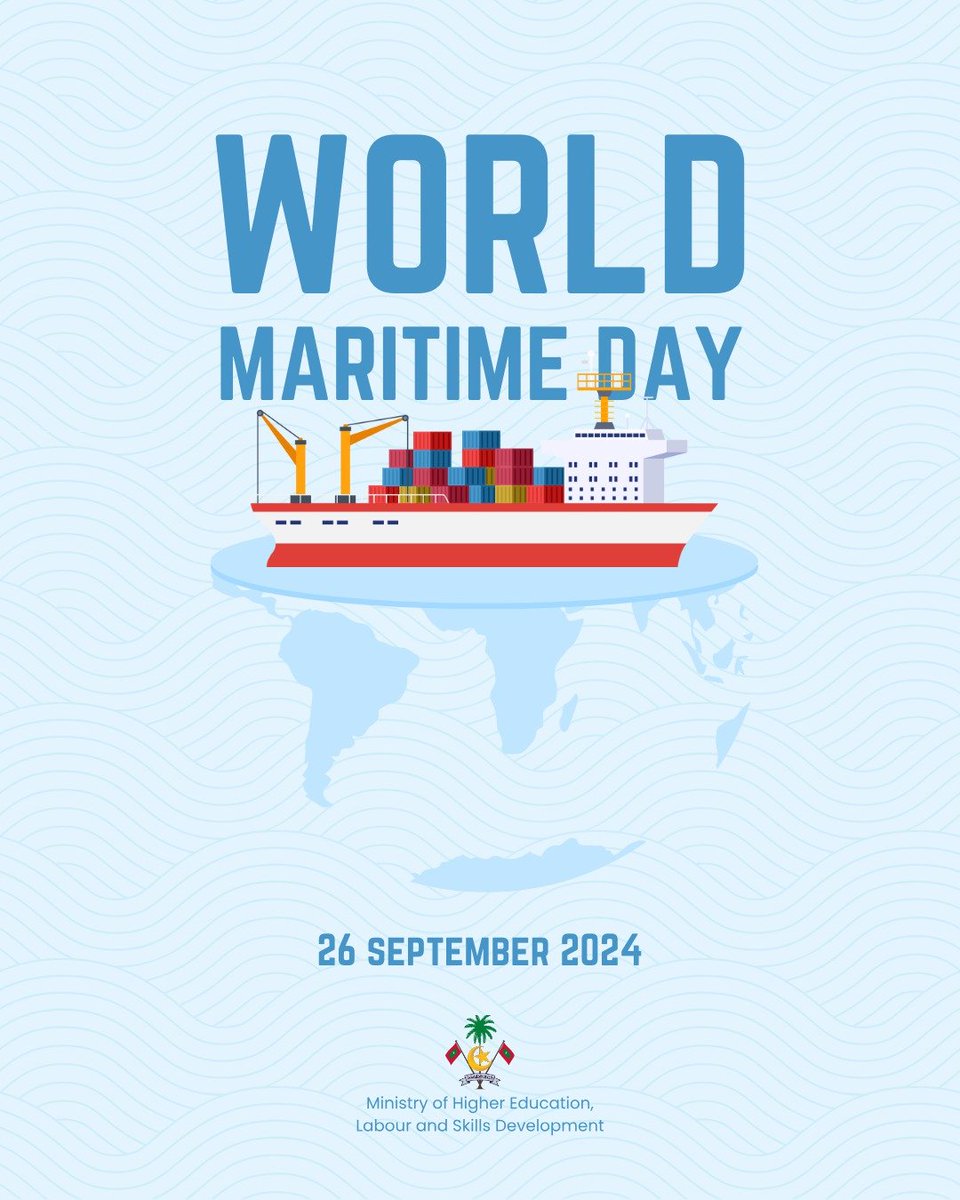On this World Maritime Day, we celebrate the vital role of the maritime industry in shaping our nation's future. As an island nation, the Maldives depends on skilled maritime professionals to navigate its growth. At the Centre for Maritime Studies, Maldives National University