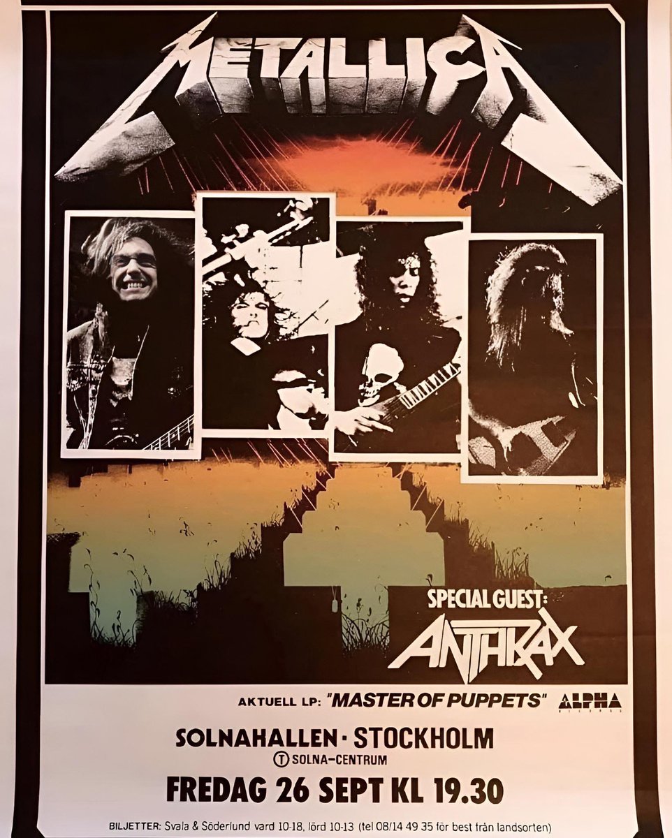 Metallica, Since 1981 tweet media