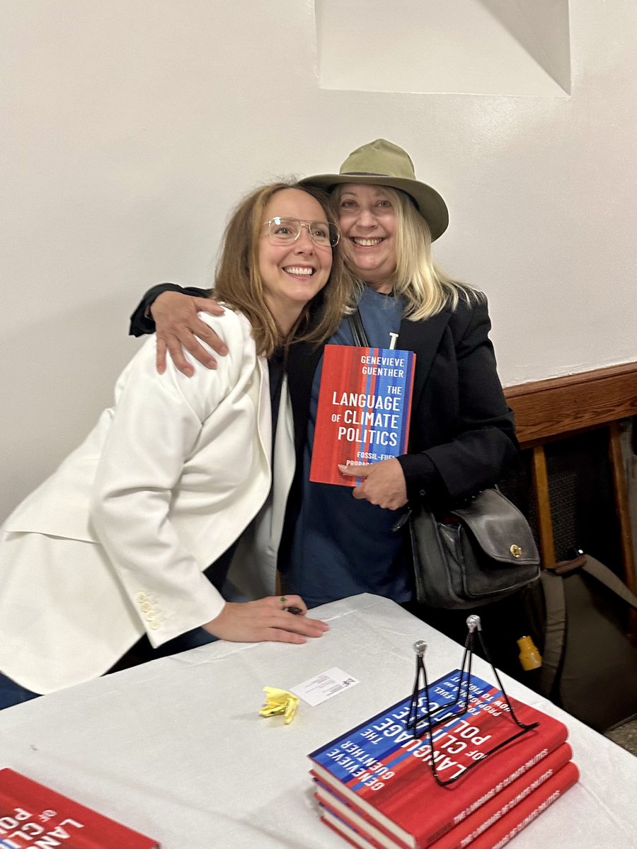 📸 <a href="/thirdactnyc/">Third Act NYC</a> members came out to support <a href="/DoctorVive/">Dr. Genevieve Guenther (she/they)</a> at a panel discussion and book signing held at <a href="/EthicalNYC/">New York Society for Ethical Culture</a> for #ClimateWeekNYC
