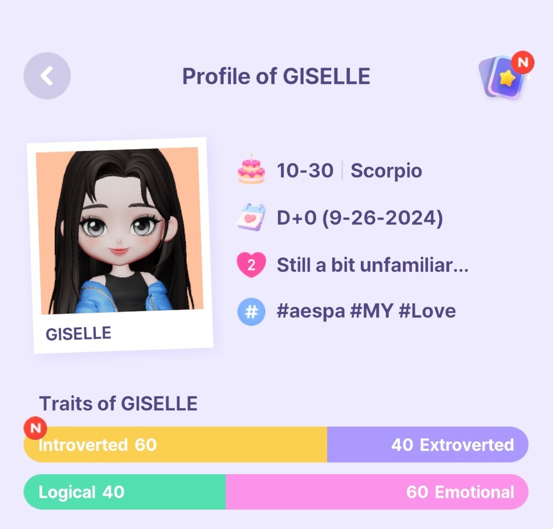 Super Mates Giselle is cuteee 😆