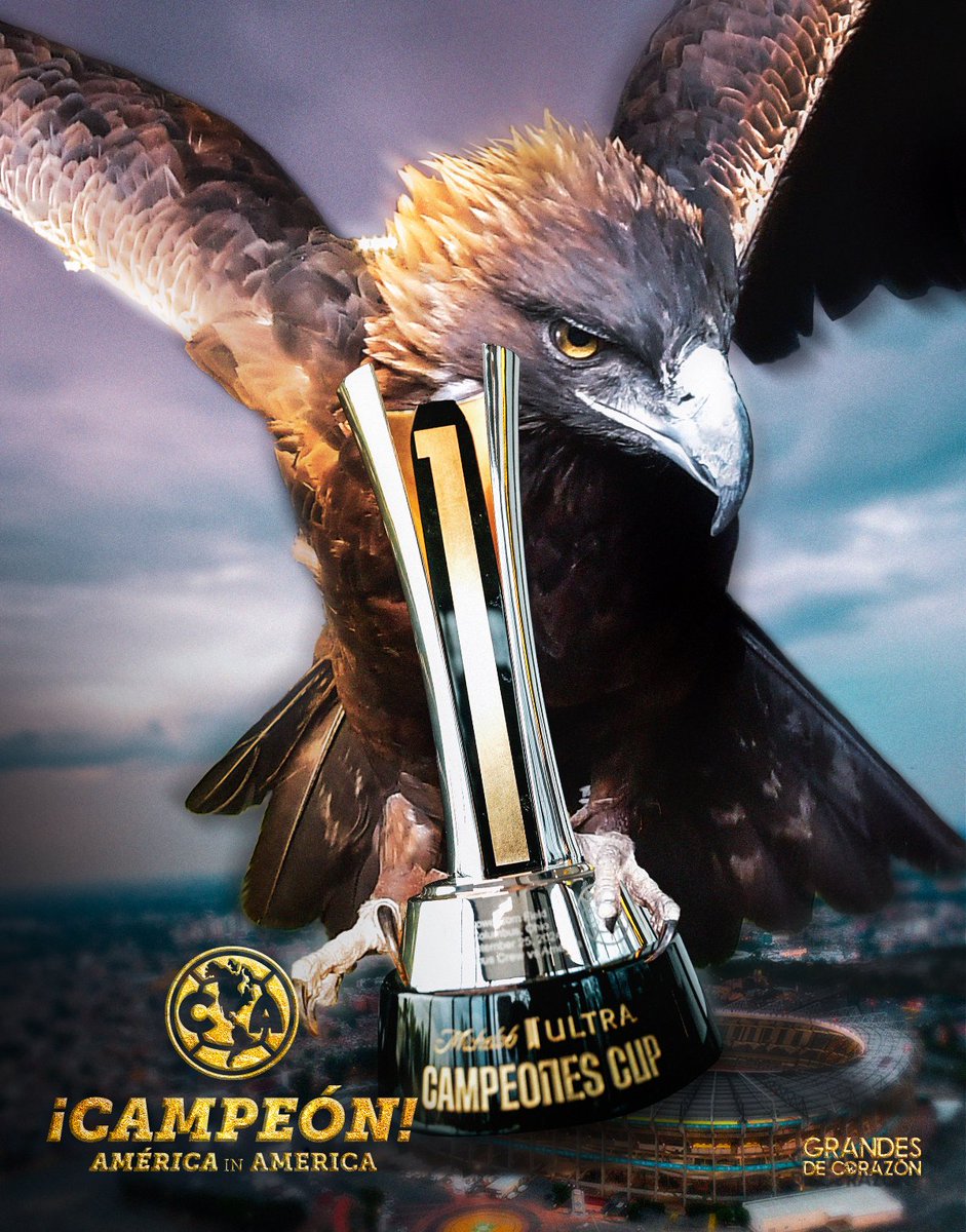 AMÉRICA IN AMERICA 🌎🦅

¡¡EL AMÉRICA ES CAMPEÓN DE CAMPEONES CUP!! 🏆