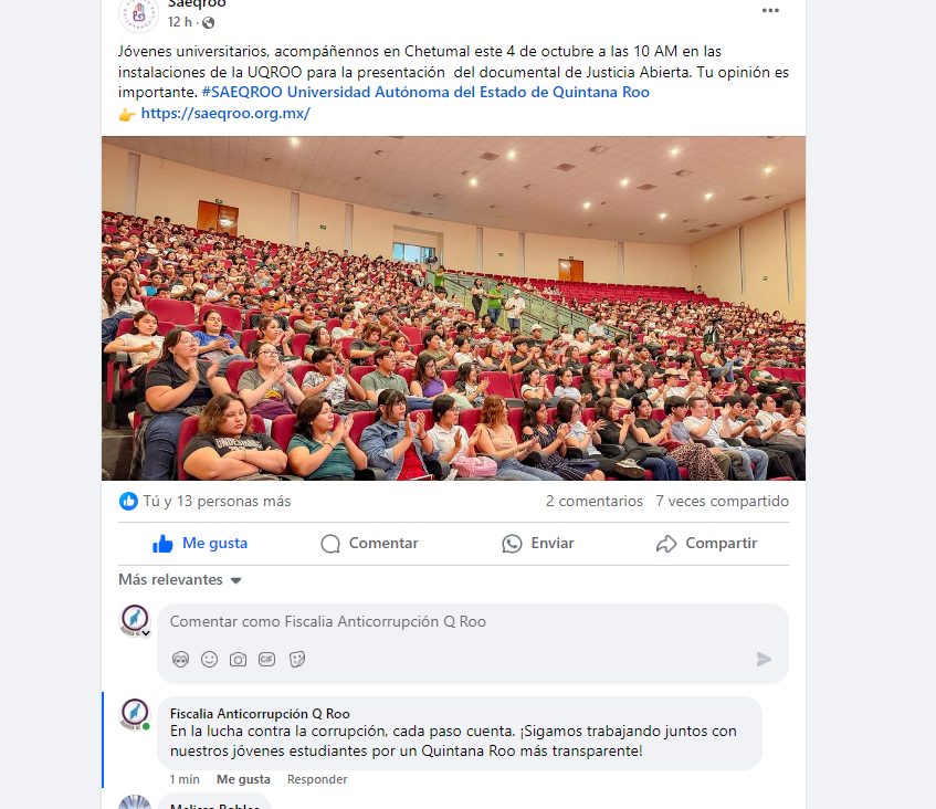 FISCALÍA ESPECIALIZADA EN COMBATE A LA CORRUPCIÓN tweet media