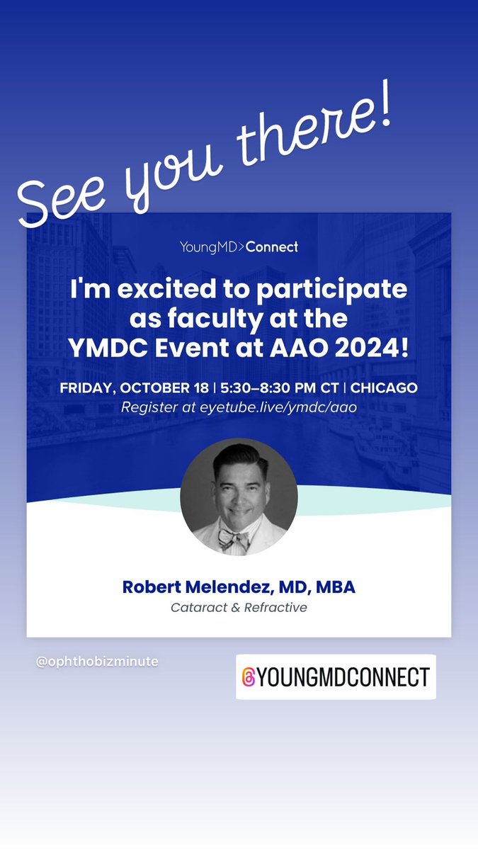 See you at AAO! <a href="/YoungMDConnect/">YoungMD Connect</a>