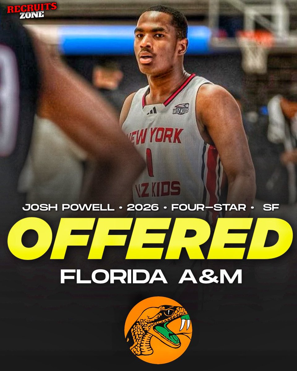 2026 four-star prospect Josh Powell tells me that he has received an offer from Florida A&amp;M.

Recently announced that he had transferred to Skyline Prep for his junior season.
