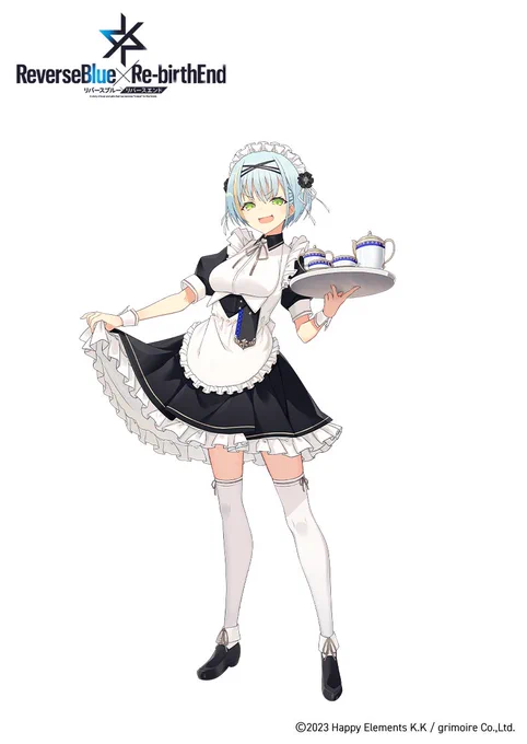 【リバースブルー×リバースエンド】にて『ロンド』『風雅』キャラクターデザインを担当しました!森～#リバースブルーxリバースエンド #リバxリバ 
