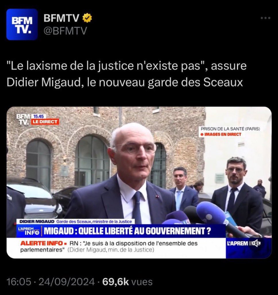MassonBryan's tweet image. 🔴Le meurtre de #Philipine démontre à quel point ce nouveau gouvernement reste déconnecté de la réalité.

➡️ Là où il y a du laxisme, il y a de l’insécurité, là où il y a de l’insécurité, il y a de l’immigration.