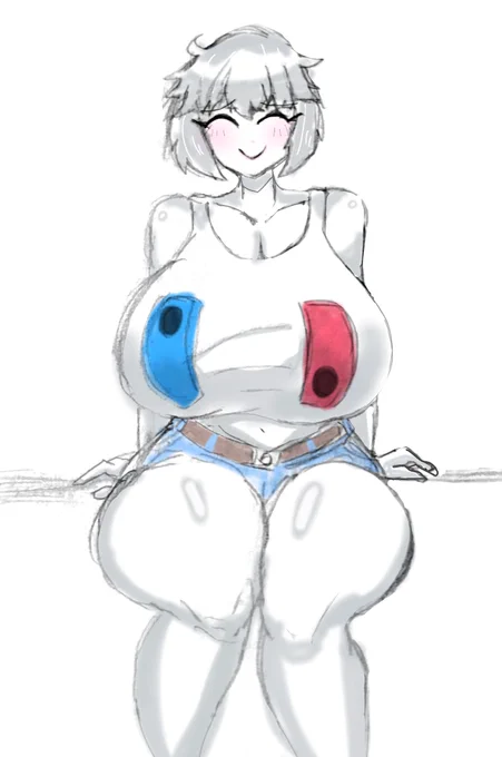 マジでコラーッ!!案件だったら申し訳なさすぎるんですが勝手に考えた女体化瓜摂サン代理を受け取って下さい……!!