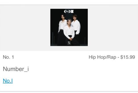 StudioCony's tweet photo. Huge congrats to @number_i_staff on charting #1 on Hip-hop/Rap Music Albums Charts in the U.S.🇺🇸

It is their very first top entry on this chart in the U.S.

 #number_i #iTunes #No_I #INZ https://t.co/kQwjWXPZaV