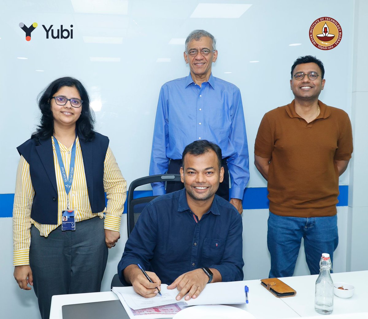 Our team at <a href="/Yubi_fin/">Yubi</a> and <a href="/ai4bharat/">AI4Bharat</a> are building a groundbreaking ASR engine to bridge India's linguistic diversity. It’s a new way to connect our multilingual nation. Excited for this transformative partnership!