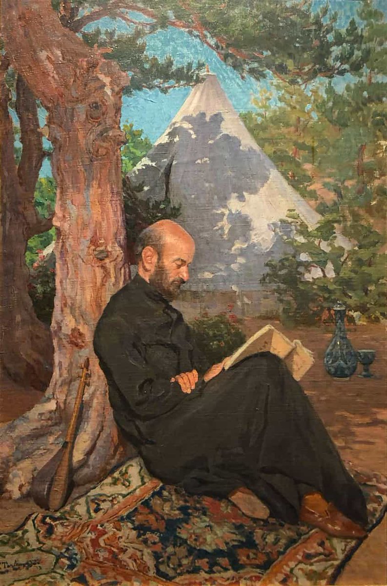 KarakutuOrgTr's tweet photo. İyi ki doğdun Gomidas Vartabed! Müzikolog ve din adamı Gomidas Vartabed 155 yaşında. 

Görsel: Ressam Panos Terlemezyan’ın Gomidas’ı çizdiği tablosu https://t.co/LeZzz2is72
