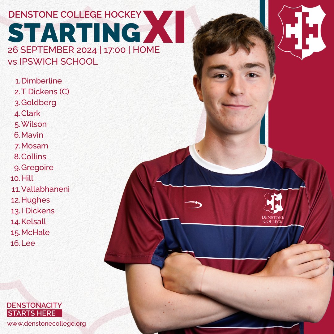 DenstoneCollege's tweet photo. We are pleased to announce our new Captain of hockey, Tomás. We know he will be a fantastic leader for his team and someone for our younger pupils to look up to!

Good luck to you and your team in your Tier 1 competition today against Ipswich School. #DenstoneCollege #ItStartsHere #Hockey