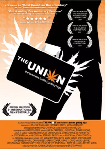 stonegasman's tweet photo. THE UNION: THE BUSINESS BEHIND GETTING HIGH (2007): Staggering &amp; profound documentary from British Columbia about history of cannabis (marijuana) and its controversial prohibition in Canada &amp; U.S. Brilliant use of old animated/educational/propaganda films to maximize points. 5/5 https://t.co/ygilncxjPc