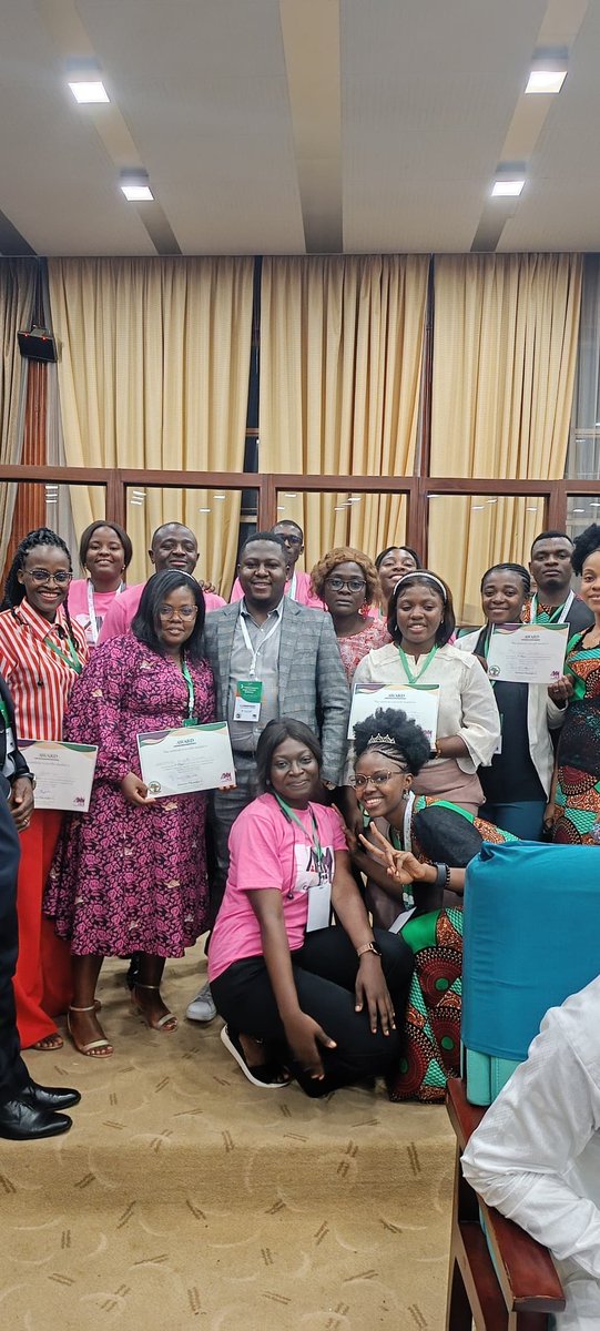 Vanessa Ngannang-Fezeu (@ngannangv) on Twitter photo So Happy to share with you that I have been awarded a 1st prize of Booster Talk Presentation at the 3rd Pamca Cameroon Chapter Conference Thanks <a href="/CameroonPamca/">Pamca Cameroon</a> for the recognition of the work done. The prize was given to me by a bigger Professor @ProfEtang.
<a href="/cam_crid/">CRID-Cam</a> <a href="/cwondji/">Charles Wondji</a> So Happy to share with you that I have been awarded a 1st prize of Booster Talk Presentation at the 3rd Pamca Cameroon Chapter Conference Thanks <a href="/CameroonPamca/">Pamca Cameroon</a> for the recognition of the work done. The prize was given to me by a bigger Professor @ProfEtang.
<a href="/cam_crid/">CRID-Cam</a> <a href="/cwondji/">Charles Wondji</a>
