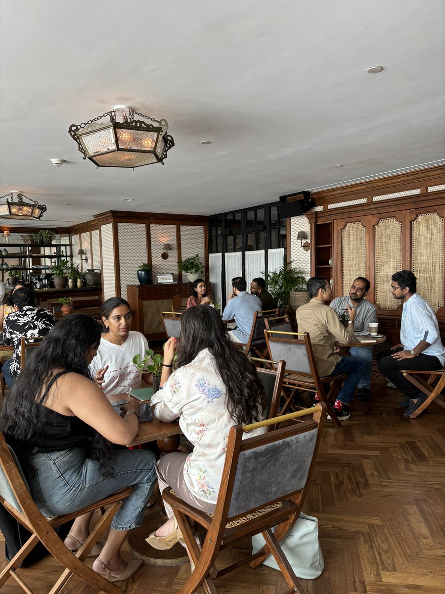 MumbaiFilmFest's tweet photo. Full steam ahead with 1:1 meetings where the publishing world meets the producing world at the gorgeous Eva Room at Soho House Mumbai!
#WordToScreen #SohoHouseMumbai #YearRoundProgramme #MAMIMumbaiFilmFestival #MAMI2024 https://t.co/ggLWZBLpfV