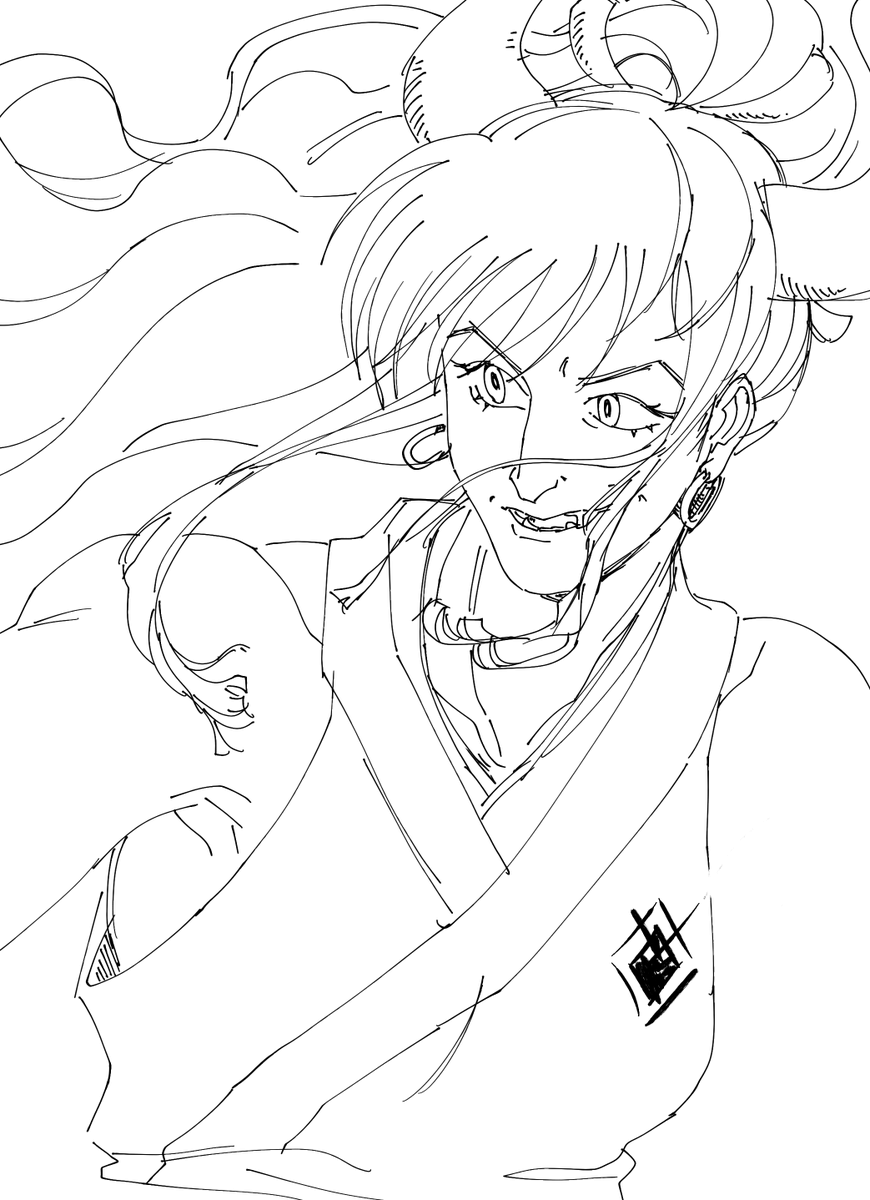 We're picking up momentum now!
Seems like the only time I ever draw Yamato is during a stream lmao 