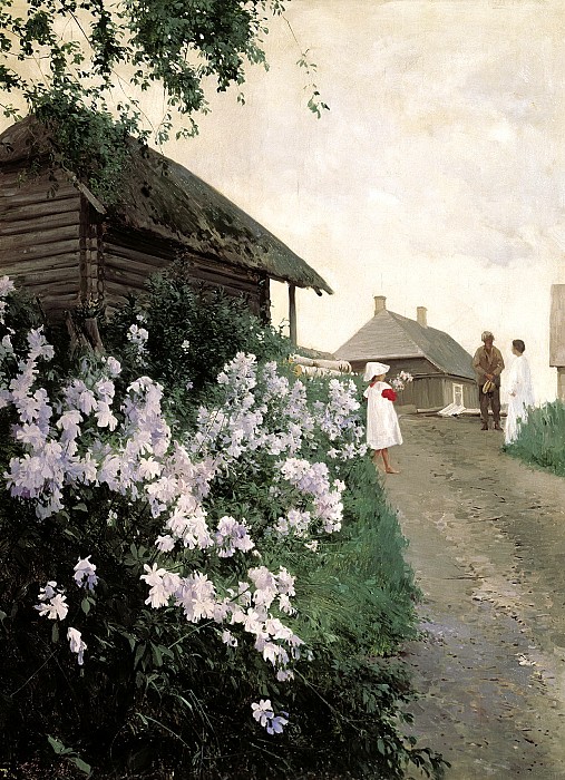 Андрей Шильдер. «Дача в Финляндии». Холст, масло.