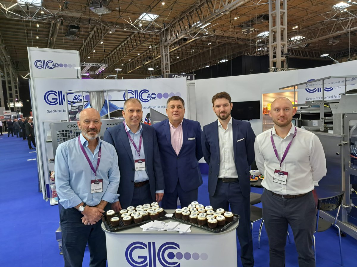 GIC Packaging Machinery (@gic_packaging) on Twitter photo It's the last day of the @ppmashow, so if you're at the NEC you only have today to share in our 40th anniversary celebrations and to talk to us about our latest #VFFS solutions! We're on stand C50!
#ppmashow <a href="/theautomateuk/">Automate UK</a> #vffs #packagingsolutions #packagingmachines It's the last day of the @ppmashow, so if you're at the NEC you only have today to share in our 40th anniversary celebrations and to talk to us about our latest #VFFS solutions! We're on stand C50!
#ppmashow <a href="/theautomateuk/">Automate UK</a> #vffs #packagingsolutions #packagingmachines