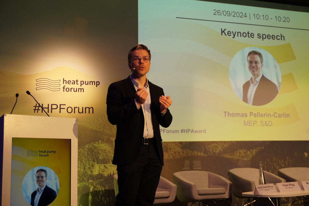 helloheatpumps's tweet image. “In 2022, the EU sent clear signals to the heat pump industry. We should be here in 2024 talking about the booming of #HeatPump installations. We are not there because of the lack of policy consistency, especially at the national level.”

- MEP @ThPellerin at the #HPForum 2024.