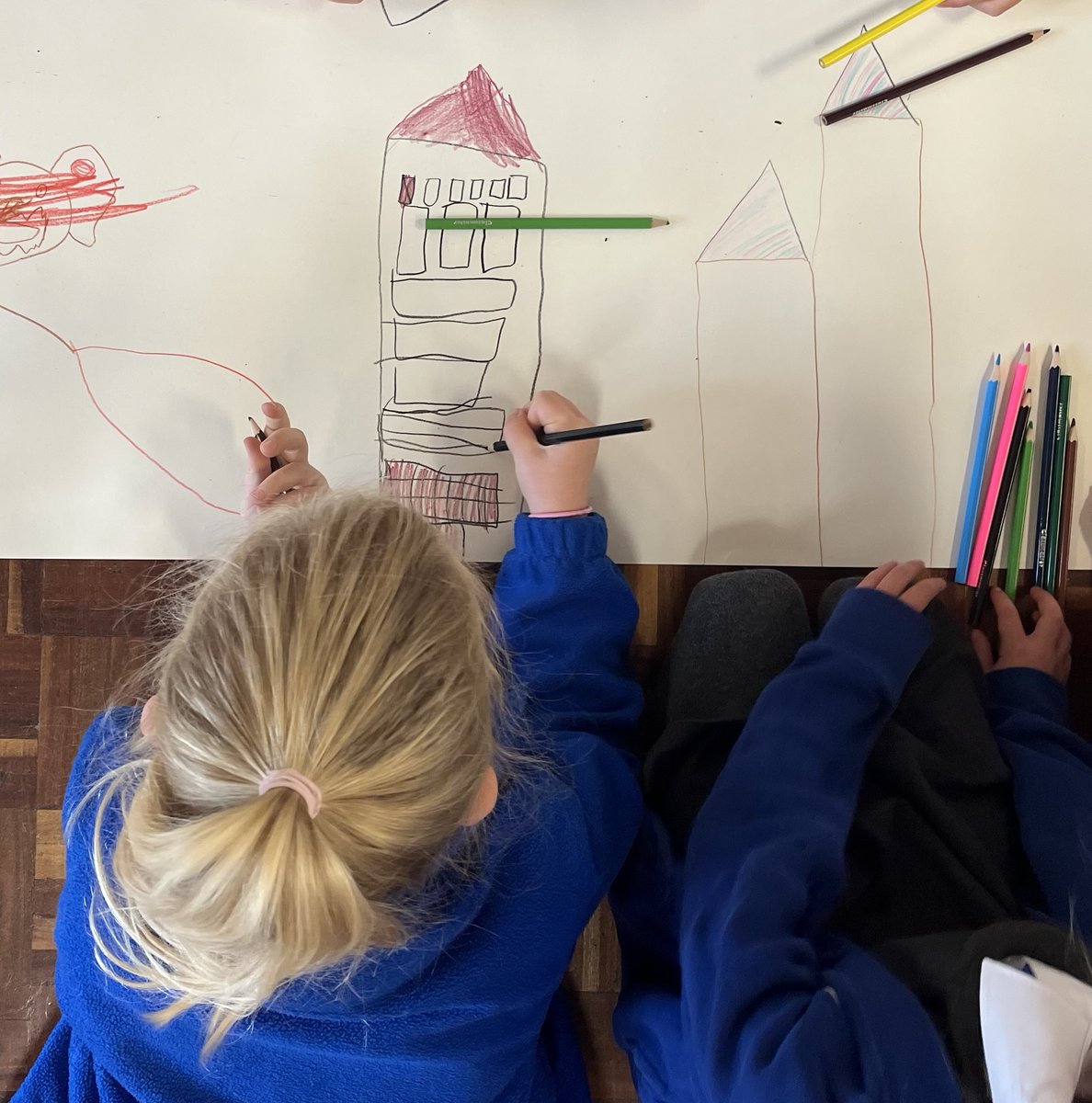 This week, Year 2 enjoyed an amazing visit from the Trunk Theatre Company, taking us on a journey back in time to experience the Great Fire of London. There was singing, dancing, a water bucket relay race and a chance to rebuild London.  What an exciting morning!