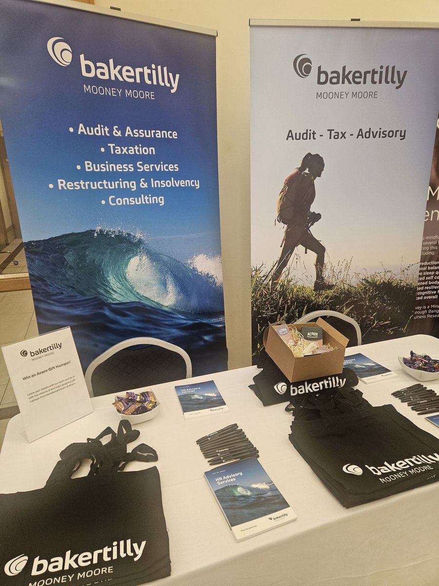 All set up and ready for an insightful and inspiring day with <a href="/CO3updates/">CO3</a> Talk to our team and be in with the chance of winning a hamper from the talented team at Acorn. #empoweringleaders