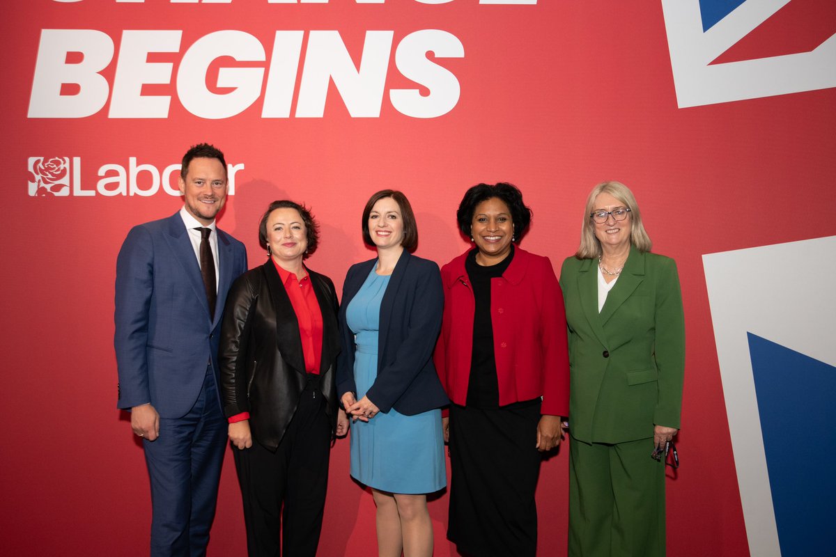 My fantastic ministerial team at the Department for Education.

At Labour Conference we’ve set out how change and delivery have begun.

And we won’t stop until background is no barrier to opportunity for all our people.