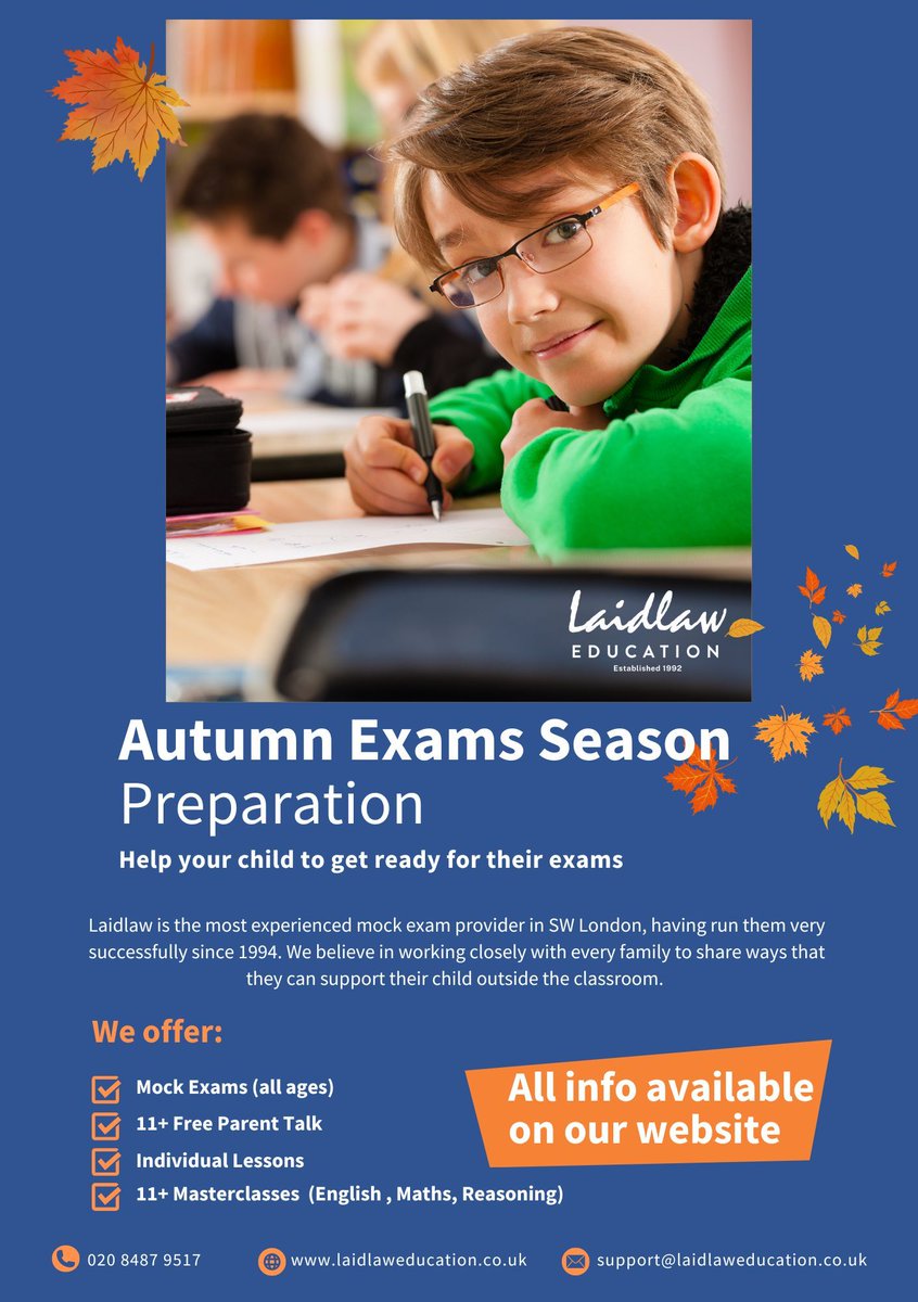 LaidlawEd's tweet photo. Does your child need help with any of the following?

- Preparation for school entrance exams
- General academic schoolwork
- A specific learning difficulty such as dyslexia

We believe in working closely with every family to share ways that they can support their child. https://t.co/wk8C5wedzv