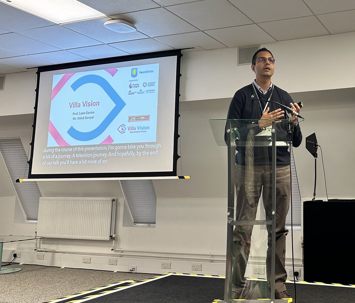 Day 2 is underway and Villa Vision with <a href="/ProfLeonDavies/">Leon Davies</a> are here.  <a href="/visionary_uk/">Visionary</a> #VisionaryAnnualConference24