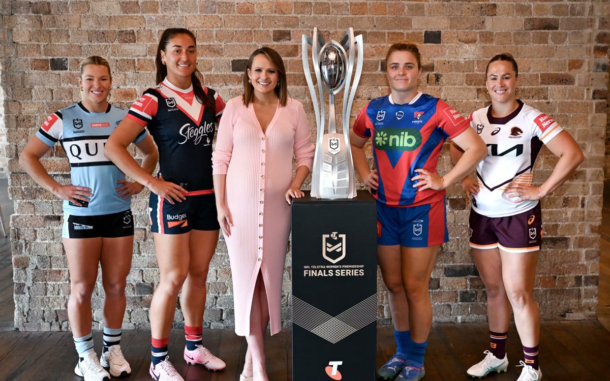 TV_Blackbox's tweet photo. Catch the 2024 NRLW Finals Live This Sunday on Channel 9
Read More -> https://t.co/N6PvT11dK2
#Channel9 #EmmaLawrence #NRLW #NRLWFinals2024 https://t.co/OgjqccRTan