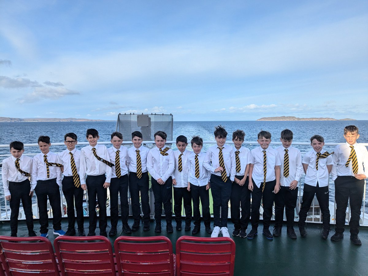 The Nicolson Institute Àrd-sgoil MhicNeacail (@the_nicolson) on Twitter photo S1 Nicolson Institute boys football team on <a href="/CalMacFerries/">CalMac Ferries</a> as they head to @FortroseAcad to play a North of Scotland cup tie. S1 Nicolson Institute boys football team on <a href="/CalMacFerries/">CalMac Ferries</a> as they head to @FortroseAcad to play a North of Scotland cup tie.