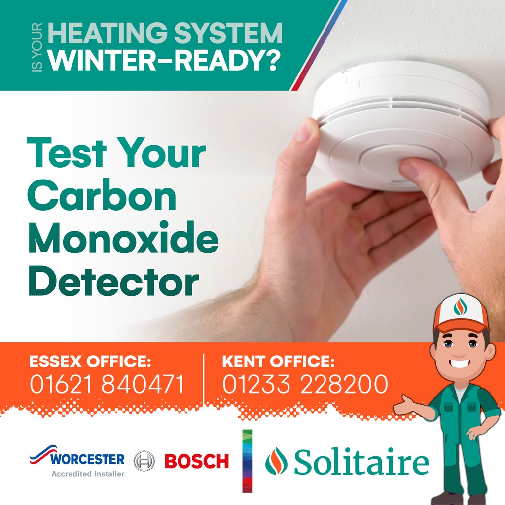 SolitaireLtd's tweet image. Test Your Carbon Monoxide Detector Before Winter

Winter means your heating system will be running more frequently, increasing the risk of carbon monoxide leaks. 

Stay safe this winter—contact us for more information!

Essex: 01621 840471
Kent: 01233 228200