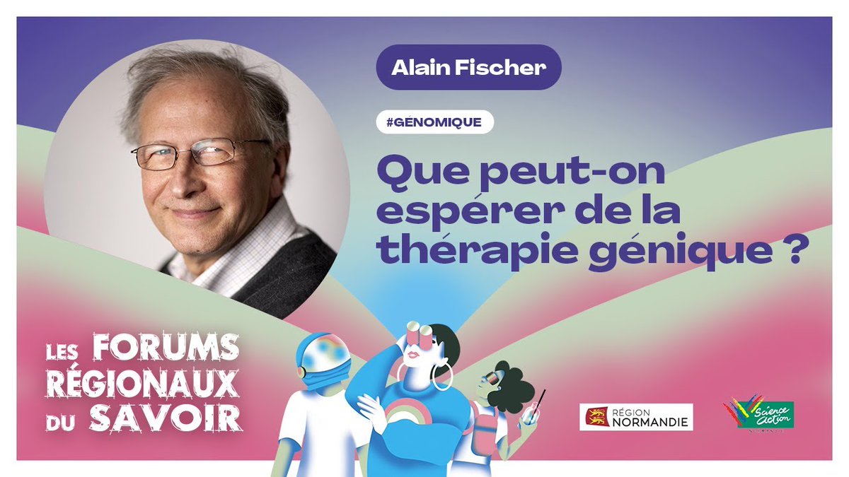 ❗ La conférence d'Alain Fischer est victime de son succès, nous sommes complets ❗
Mais suivez la conférence en live sur notre chaine Youtube ! bit.ly/4eivqvB